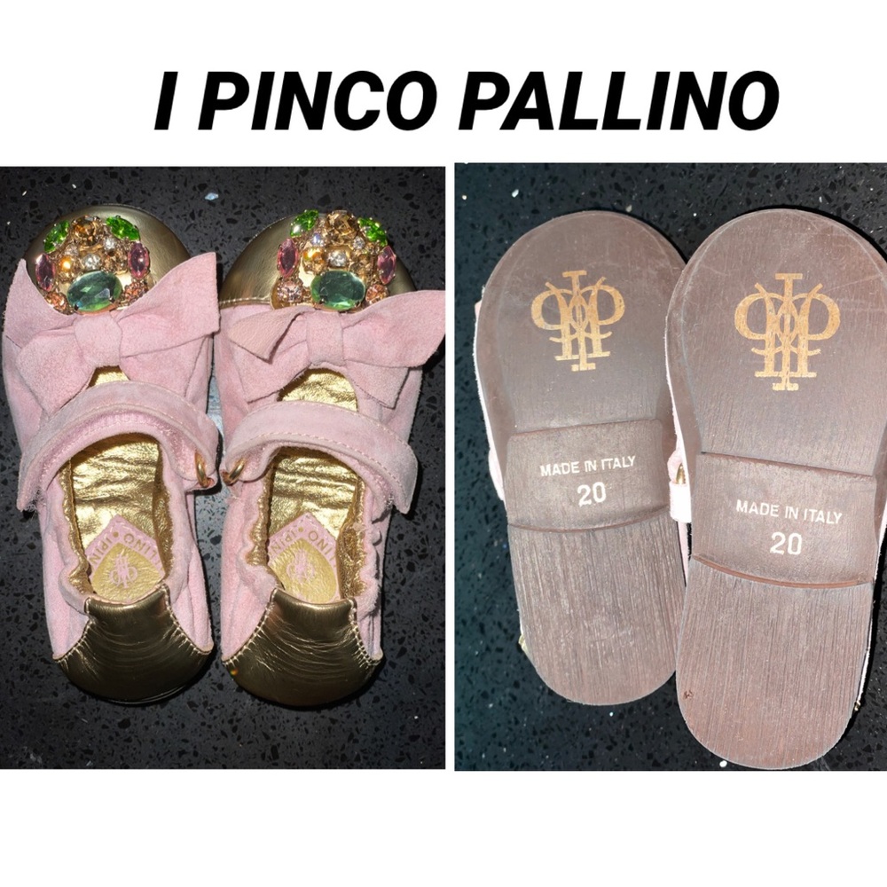 *BRAND NEW*💕I PINCO PALLINO Baby Jewel Shoes💕